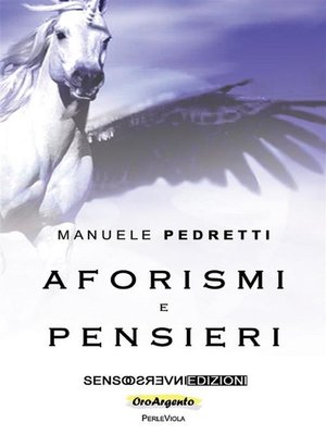 cover image of Aforismi e pensieri